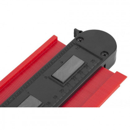 Šablona DG680, 250 mm, s uzamknutím, pomůcka na obkreslení tvarů