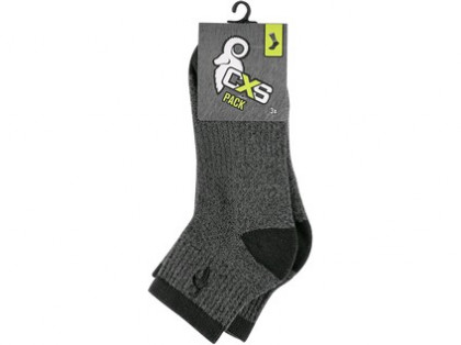 Ponožky CXS PACK II, tmavě šedé, 3 páry, vel. 37-39