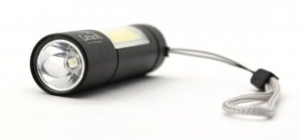 Svítilna kapesní LED 120lm ZOOM nabíjecí