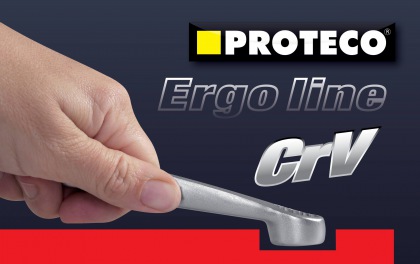 Klíč očkoplochý PROTECO ERGO LINE Cr-V