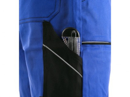 Kalhoty do pasu CXS LUXY JOSEF, pánské, 170-176cm, modro-černé, vel. 56