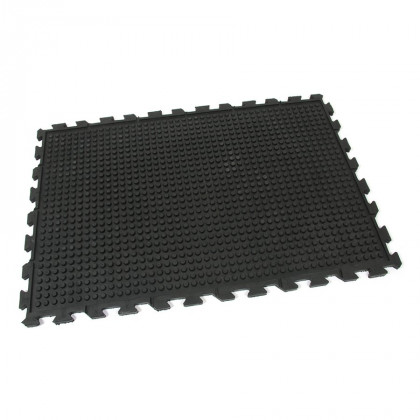 Gumová podlahová zátěžová kladívková rohož Strong - 120 x 80 x 2 cm