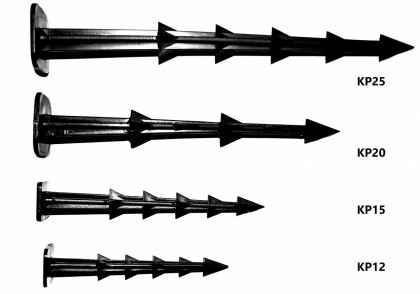 Plastový kotvící hřeb STELLA BORD - délka 12 cm