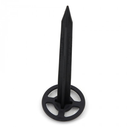 Černá plastová kotvící podložka STELLA BORD