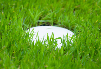 Modrý plastový vyznačovací prvek