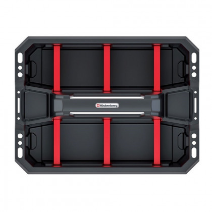 Vyjímatelný koš na nářadí CARGO PLUS 395x295x190 mm, s přepážkami