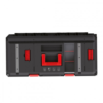 Kufr na nářadí s transp. kolečky X BLOCK TECH černý 795x380x307