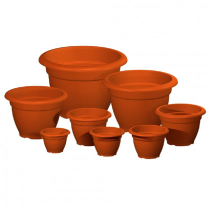 Květináč Venezia pr.14cm hnědá