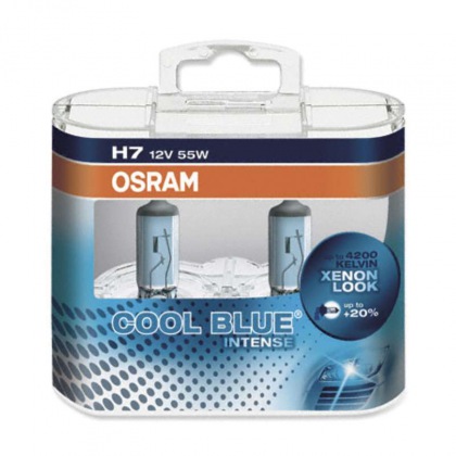 Autožárovka OSRAM H7 12V 55W 64210 HCB COOL BLUE