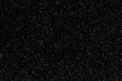 Černý kobercový půlkruhový nášlap na schody Parma - délka 65 cm a šířka 25 cm