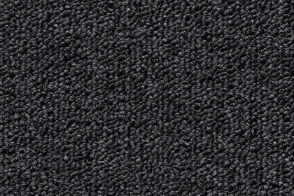 Černý kobercový půlkruhový nášlap na schody Paris - délka 56 cm a šířka 17 cm