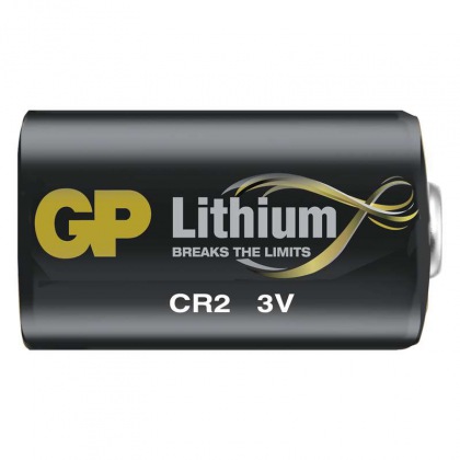 Foto lithiová baterie GP CR2, blistr