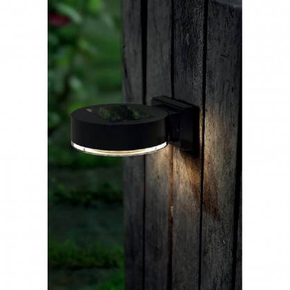 Lampa solárna SMD LED, stena/plot, 2ks, 14x02x5,5cm