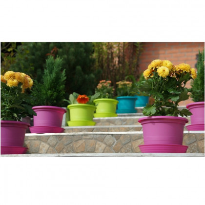 Květináč Campanula pr. 34 cm antracit