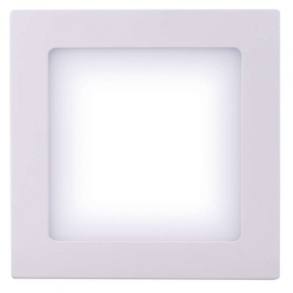 LED přisazené svítidlo čtverec 6W studená bílá IP20
