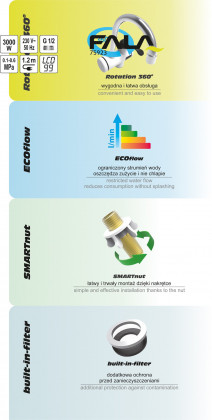 Průtokový ohřívač se sprchovým setem KATLA-3