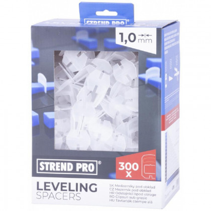 Mezerník pod obklad LS230T 1.0 mm, bal. 300 ks, plast bílý