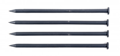 Šedý gumový zahradní obrubník FLOMA Stone - 120 x 7 x 8 cm