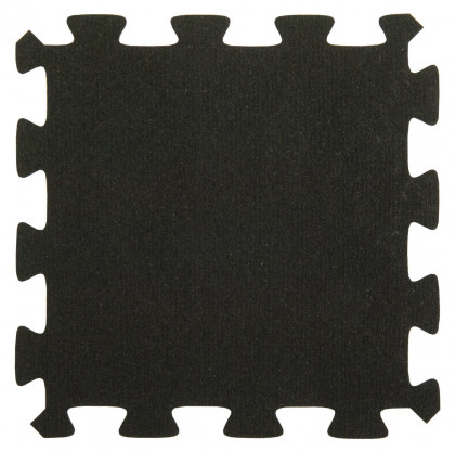 Zelená gumová puzzle terasová dlažba s umělou trávou FLOMA Comfort Tile - 40 x 40 x 2,5 cm