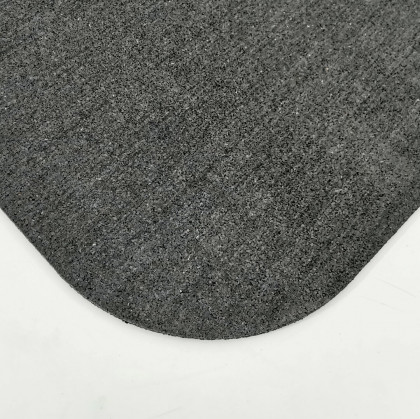 Gumová ochranná tlumící puzzle modulová podložka pod bazén, vířivku (okraj) FLOMA PoolPad - 95,6 x 95,6 x 0,8 cm