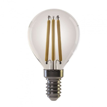 LED žárovka filament Mini Globe 4W E14 teplá bílá