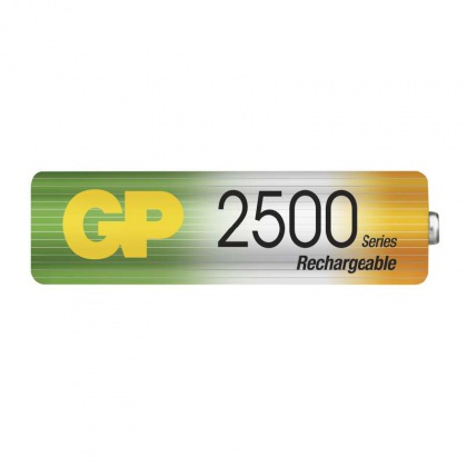 Nabíjecí baterie GP NiMH 2500 HR6 (AA), blistr