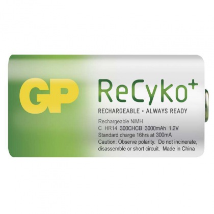 Nabíjecí baterie GP ReCyko+ HR14 (C), blistr