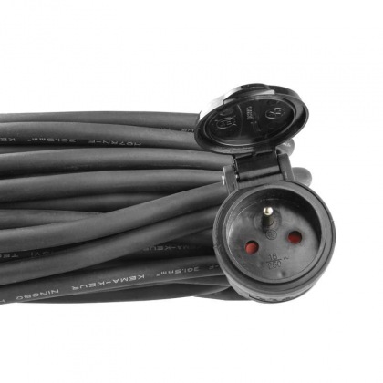 Prodlužovací kabel gumový spojka 3x1,5mm 10m