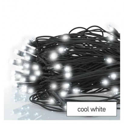 Standard LED spojovací vánoční řetěz – síť, 1,5x2 m, venkovní, studená bílá, časovač