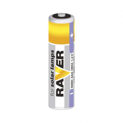 Raver baterie nabíjecí HR03 (AAA), blistr