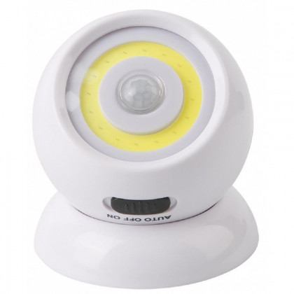 Svítilna Circle ML5007, COB 160 lm, 360°, magnet, 3xAAA, senzor