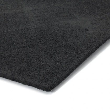 Šedá textilní gumová čistící vstupní rohož FLOMA Parquet - 45 x 75 cm