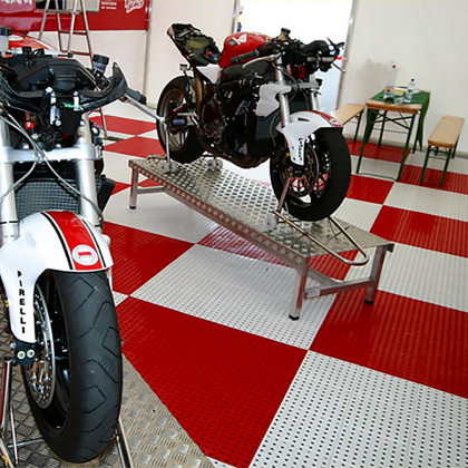 Černá polypropylenová dlažba AvaTile AT-HRD Recy - 25 x 25 x 1,6 cm