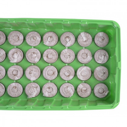 Minipařeniště Herrison MG-029, s 28 kokosovými peletami, 360x220x70 mm