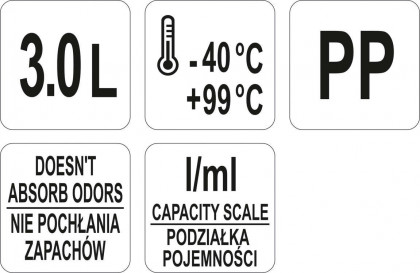 Džbán s odměrkou 3000ml