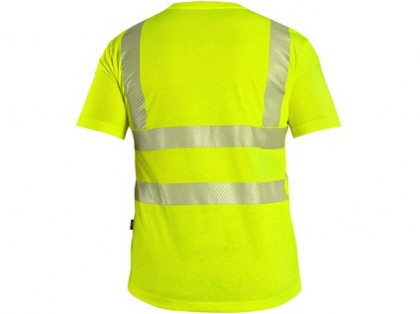 Tričko CXS BANGOR, výstražné, pánské, žluté, vel. XL