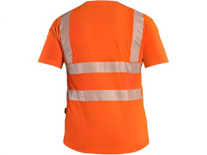Tričko CXS BANGOR, výstražné, pánské, oranžové, vel. 3XL