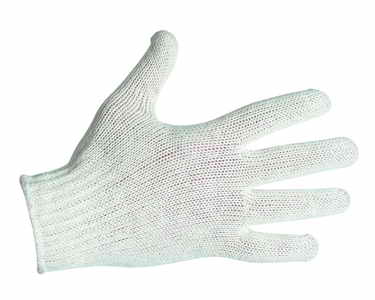 CERVA - AUK rukavice pletené z polyester/bavlna s pružnou…