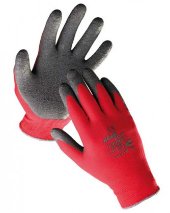CERVA - HORNBILL - rukavice nylonové s pružnou gumovou dlaní -…
