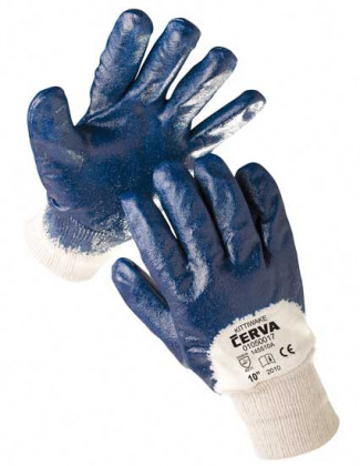 CERVA - KITTIWAKE rukavice bavlněné s nitrilovou dlaní a…