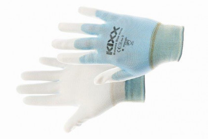 CERVA - BALANCE BLUE rukavice nylonové nebeská modř - velikost…