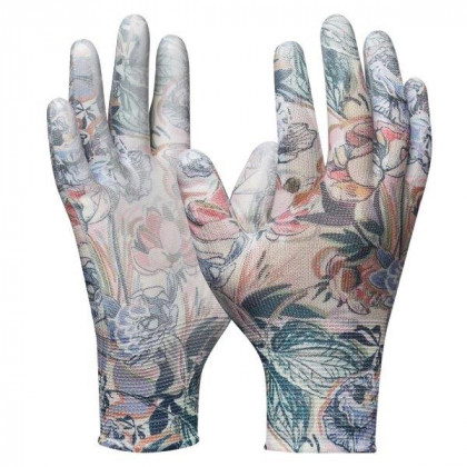 GEBOL - MISS FLOWER zahradní rukavice s nitrilovou vrstvou -…
