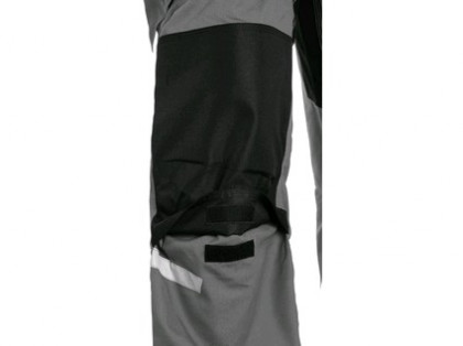 Kalhoty CXS STRETCH, 170-176cm, pánská, šedo - černé, vel. 48