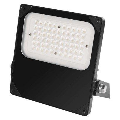 LED reflektor PROFI PLUS asymmetric 50W, černý, neutrální bílá