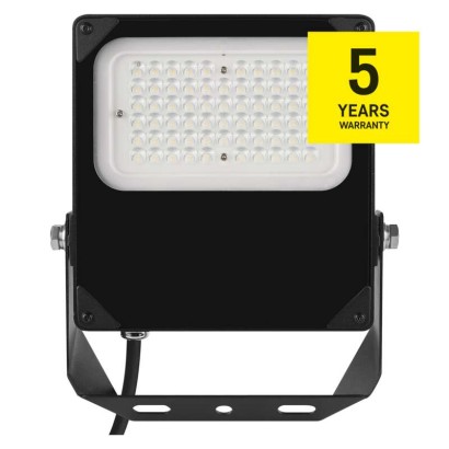 LED reflektor PROFI PLUS billboard 50W, černý, neutrální bílá
