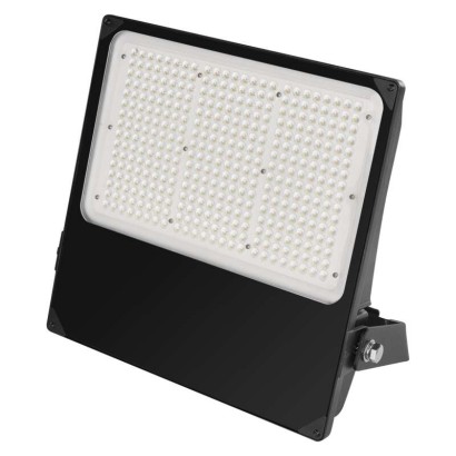 LED reflektor PROFI PLUS asymmetric 300W, černý, neutrální bílá