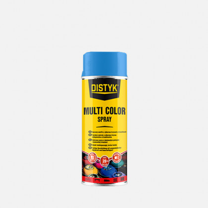 Den Braven - MULTI COLOR SPRAY Distyk, sprej 400 ml, transparentní lak, RAL 9199