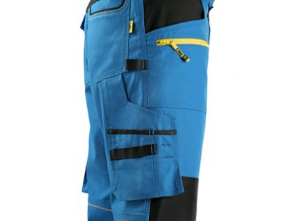 Kalhoty 3/4 CXS STRETCH, pánské, středně modré-černé, vel. 50