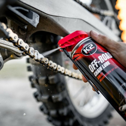 K2 OFF-ROAD CHAIN LUBE 500 ml - mazivo na řetězy motocyklů