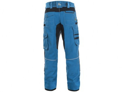 Kalhoty CXS STRETCH, pánské, středně modré-černé, vel. 68